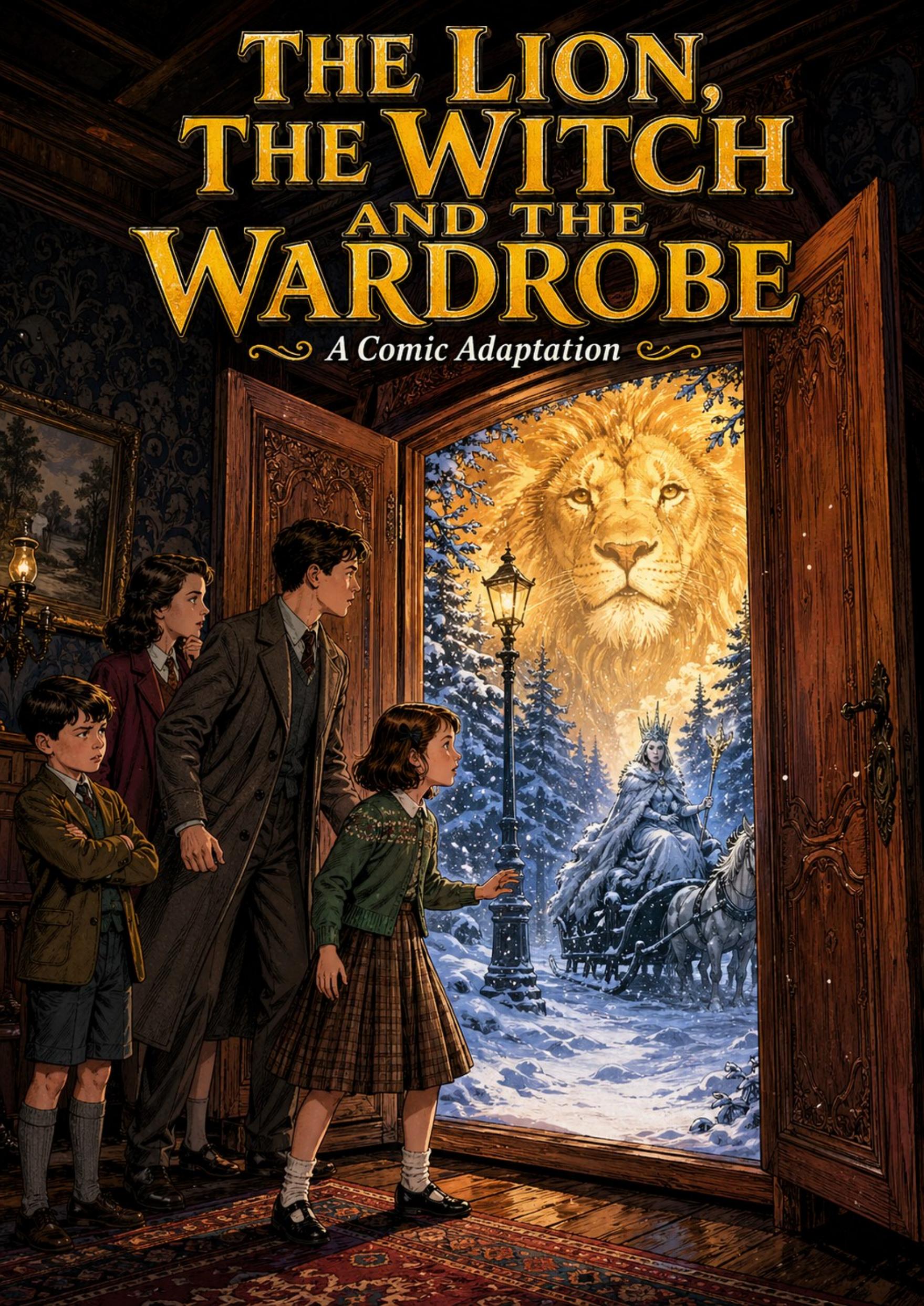 The Lion, the Witch and the Wardrobe cover